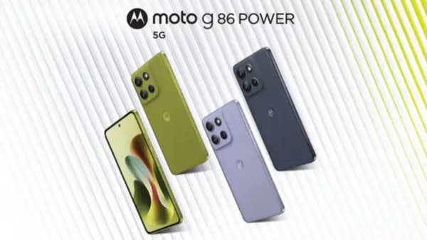 涨中宝 摩托罗拉发布G86 Power：搭载天玑7400与6720mAh电池